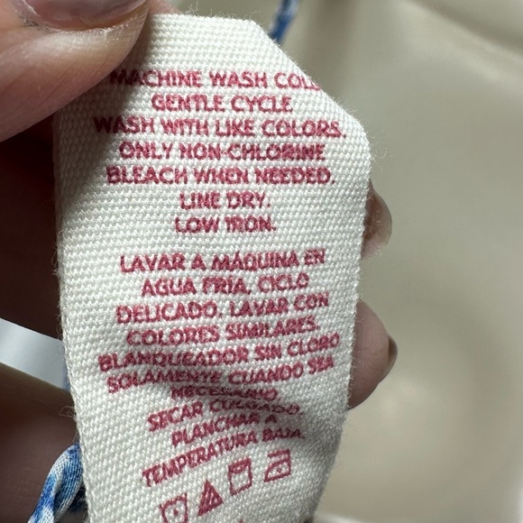 Ocean Pacific Op Women's Junior's L 11-13 Beach Swim Coverup Sheer Boho Beach - Picture 6 of 8